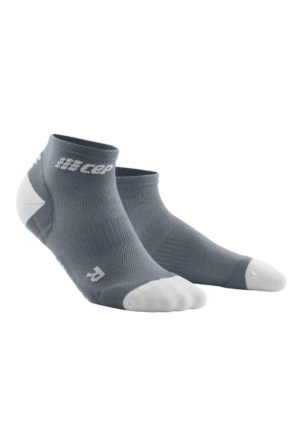 CEP CEP - Ultralight Compression Socks Low Cut Grey/Light Grey Men